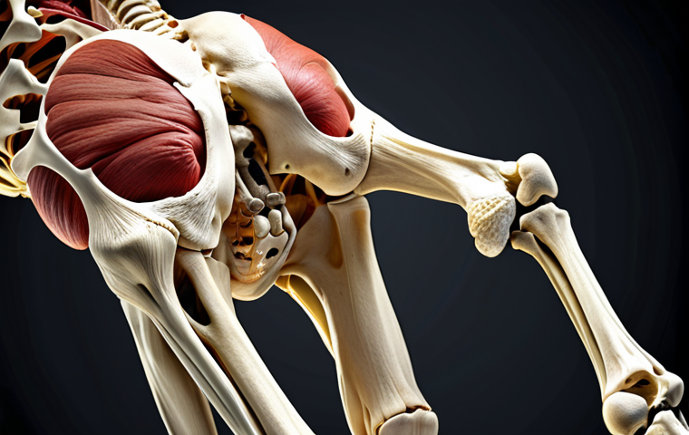 **
Anatomy of the skeletal system. Showing bone structure, joint movement, and common injuries. Useful for sports massage therapists.
**