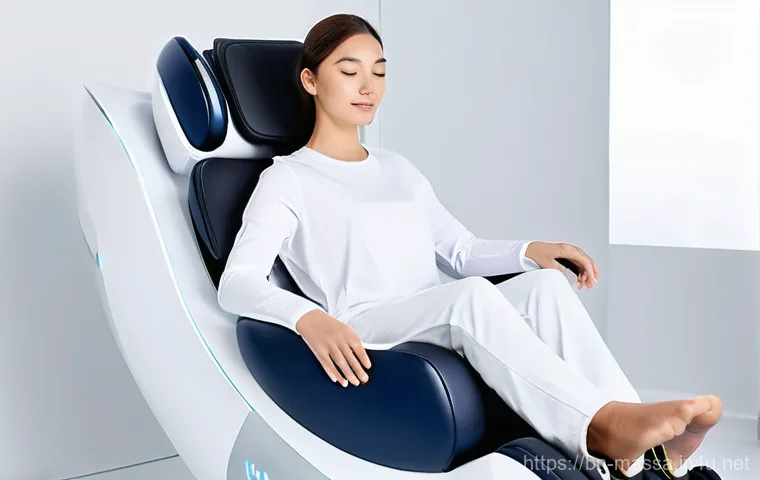 스포츠마사지사 최신 트렌드 분석 - **Prompt:** "A professional sports massage therapist, wearing a clean, modern uniform, is performing...